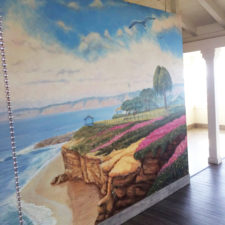 Rik Erickson mural depicting La Jolla Cove
