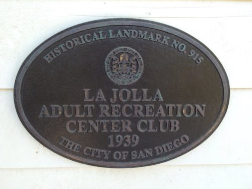 Historical Landmark marker # 915 makes us a protected part of La Jolla History